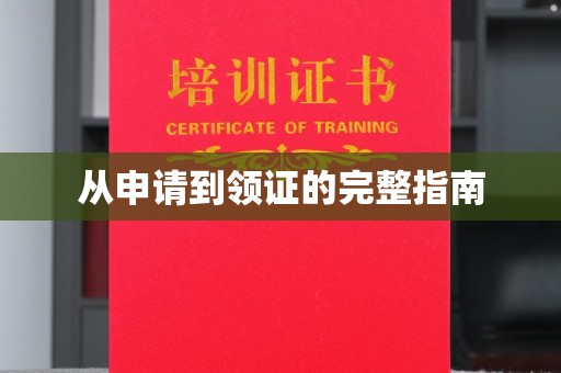新余从申请到领证的完整指南