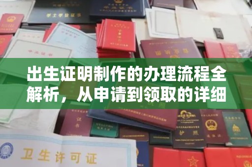 新余出生证明制作的办理流程全解析，从申请到领取的详细指南