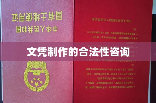 新余文凭制作的合法性咨询